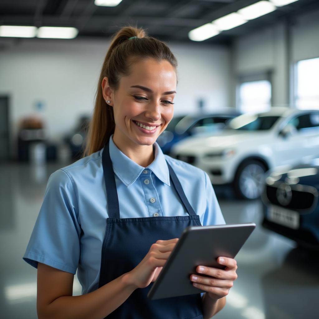 Customer & Vehicle Reception